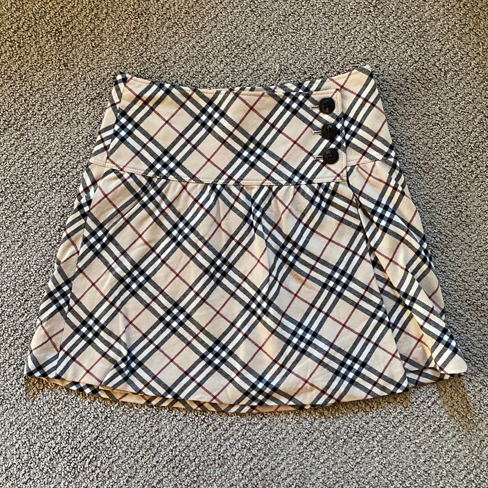 Authentic Burberry Blue Label Japan plaid wrap skirt 38 or 4